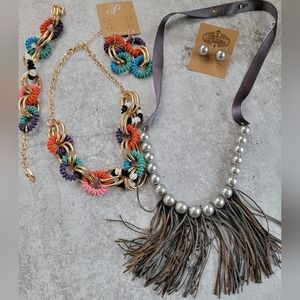 Plunder Statement Necklace Lot